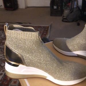Michael Michael Kors Skyler Sneaker Booties  9.5